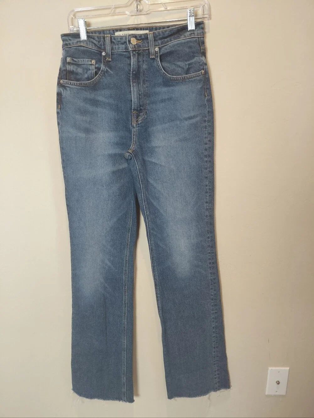 GRLFRND The Melanie High Rise Boot Cut Jeans Size 26